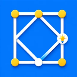 Icono de One Line Puzzle: Connect Dots